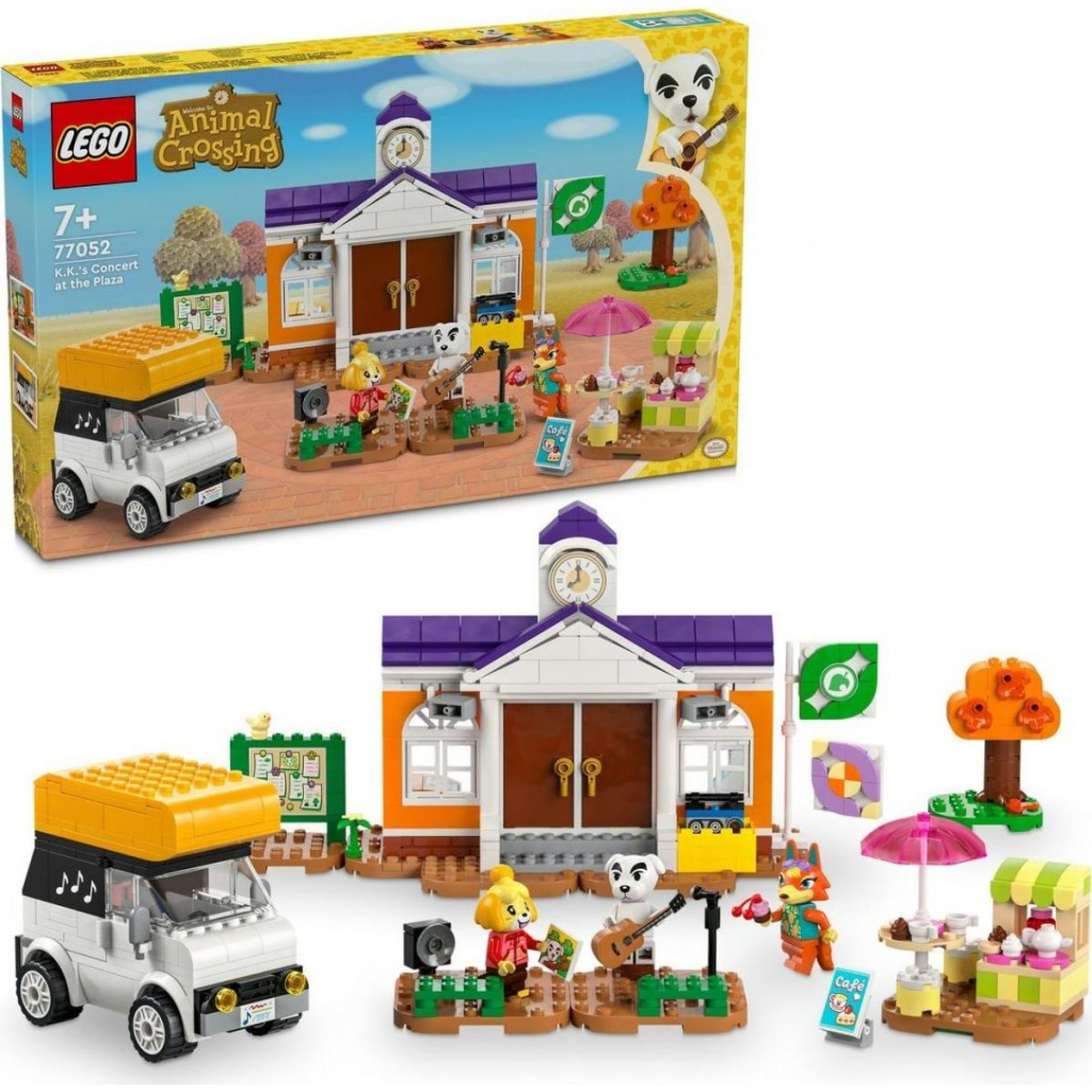 LEGO Animal Crossing™ 77052 K.K. a koncert na náměstí
