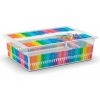 Úložný box KIS C Box Colours Arty L 27l