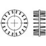 TOOLCRAFT Kotouče pro spojování dřeva ocelový plech 135731 50 ks (Ø) 14 mm – Hledejceny.cz
