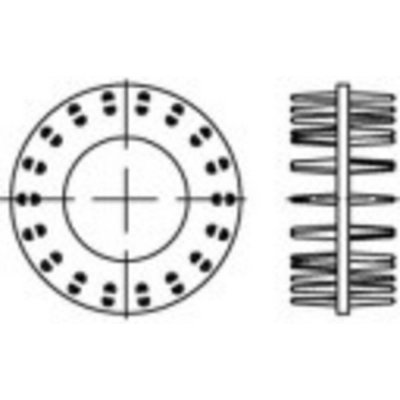 TOOLCRAFT Kotouče pro spojování dřeva ocelový plech 135731 50 ks (Ø) 14 mm – Hledejceny.cz