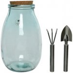 Sada aerarium + nářadí, sklo a kov – Sleviste.cz