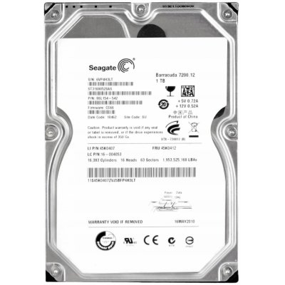 Seagate B-7200.12 1TB, 3,5", 7200RPM, SATAII, 32MB, ST31000528AS – Hledejceny.cz