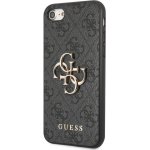 Guess PU 4G Metal Logo Apple iPhone 7 / 8 / SE2020 / SE2022 šedé – Sleviste.cz