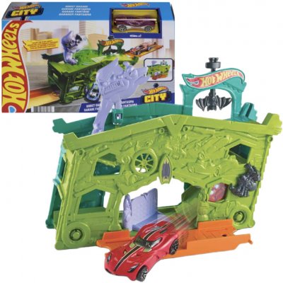 Hot Wheels Autodráha City Blaze Garáž duchů FJN38 – Sleviste.cz