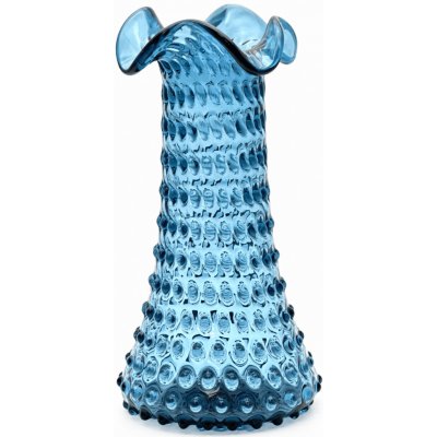 Váza 32cm - Hobnail - Ananas - modrý kouř – Hledejceny.cz