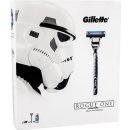 Gillette Mach3 Turbo holicí strojek + náhradní hlavice 2 ks + Extra comfort gel na holení 75 ml dárková sada