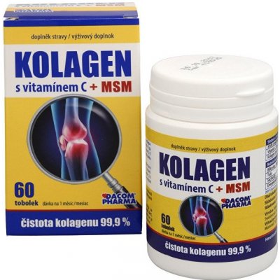 Dacom Pharma Kolagen s Vitamínem C + MSM 60 tablet – Hledejceny.cz