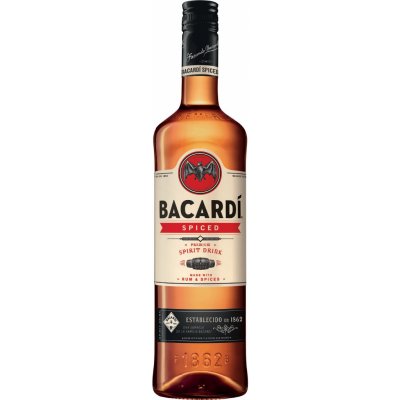 Bacardi Spiced 35% 1 l (holá láhev) – Zboží Mobilmania