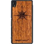 SmartWoods Case Dřevěné růžové pro Sony Xperia M4 Aqua