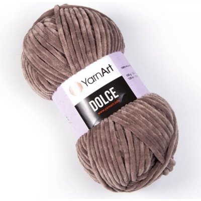 Yarn Art YarnArt Dolce dolce: příze Dolce 754 hnědá – Zboží Mobilmania