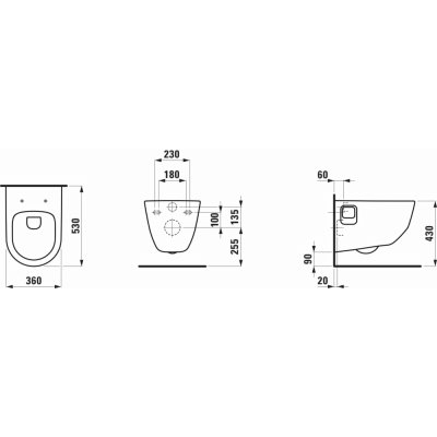 Laufen Pro H8209640000001 – Zboží Dáma