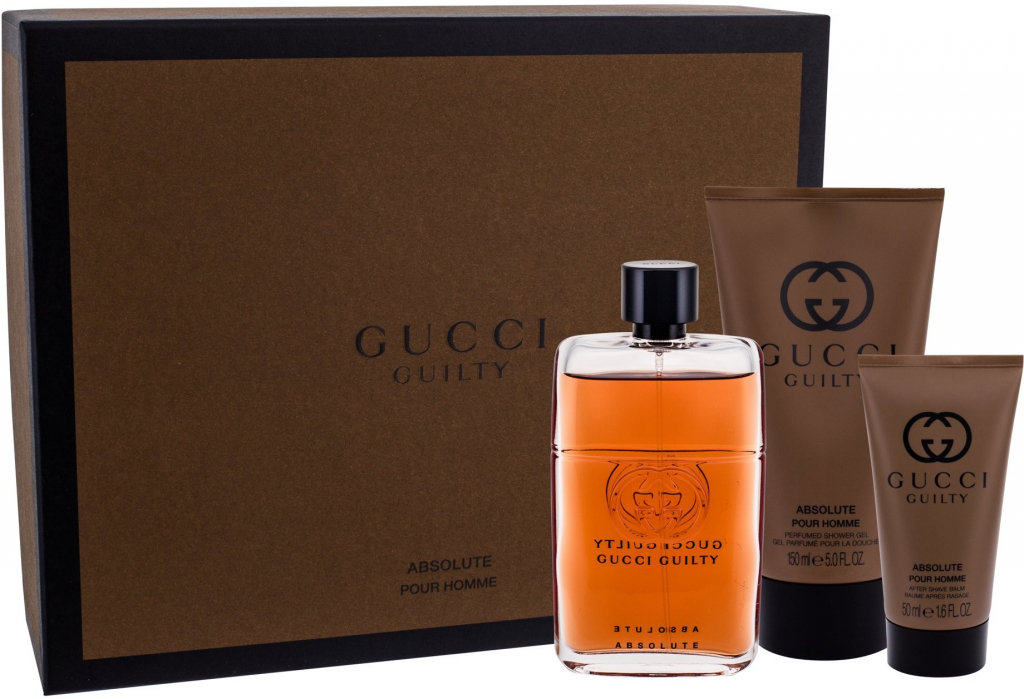 Gucci Guilty Eau Pour Homme EDT 90 ml + deostick 75 ml + sprchový gel 50 ml dárková sada