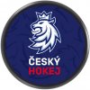 Hokejový puk Střída Sport Puk logo lev modrý podklad
