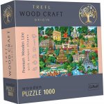 TREFL Wood Craft Origin Slavná místa Francie 1000 dílků – Hledejceny.cz