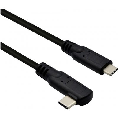 Roline 11.02.9075 USB 20Gbps (3.2 gen 2x2) USB C(M) - USB C(M) lomený, PD 20V/5A, 1m, černý – Hledejceny.cz