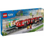LEGO® City 60423 Tramvaj a zastávka v centru města – Hledejceny.cz