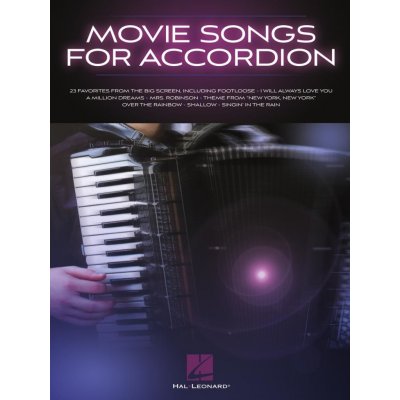 Movie Songs for Accordion / Filmové melodie pro akordeon