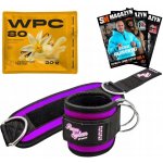 Power System Ankle straps Gym babe fialová PS-3450 – Zboží Dáma