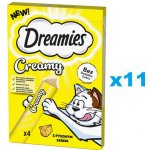 Dreamies Creamy Snacks sýr 44 x 10 g – Zbozi.Blesk.cz