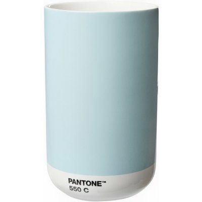 Světle modrá keramická váza Pantone Light Blue 550 14 cm – Hledejceny.cz