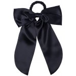 SLIP Silk Hair Bow Black – Zboží Dáma