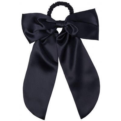 SLIP Silk Hair Bow Black – Zboží Dáma