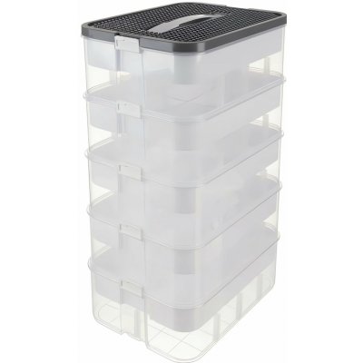 Kruzzel 25759 box na stavebnici 35 l 5 pater – Hledejceny.cz