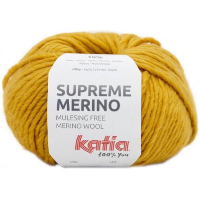 Katia Supreme Merino 91 Mustard – Hledejceny.cz