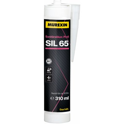 Murexin SIL 65 Silikon sanitární 310 g seidengrau – Zboží Mobilmania