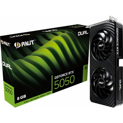 Palit GeForce RTX 5050 Dual 8GB GDDR6 NE65050019P1-GB2070D – Zboží Živě