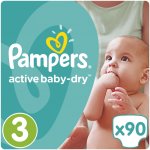 Pampers Active Baby 3 90 ks – Zbozi.Blesk.cz