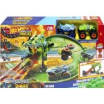 Hot Wheels Monster Trucks dráha Dračí zkáza JFR06 TV – Zboží Dáma
