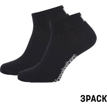 Horsefeathers ponožky Run 3Pack black