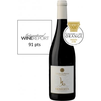 Cellier des Princes Cotes du Rhone AOP Heredita, suché červené, 14,5%, 0,75 l (holá láhev) – Hledejceny.cz
