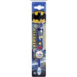 Batman blikající měkký zubní kartáček pro děti s časovačem 1 minuty