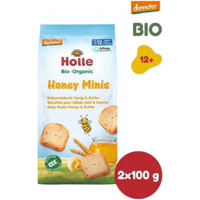 HOLLE BIO špaldové suchary 3 200 g – Zbozi.Blesk.cz