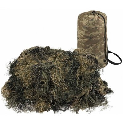 Mil-tec Síť s třásněmi Ghillie Suit woodland – Hledejceny.cz