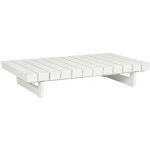 Bizzotto hliníkový zahradní stolek Infinity 126 x 74 cm Bílý – Hledejceny.cz