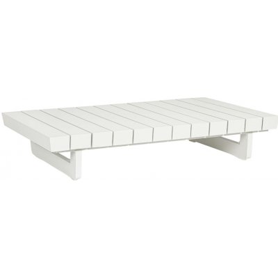 Bizzotto hliníkový zahradní stolek Infinity 126 x 74 cm Bílý – Hledejceny.cz