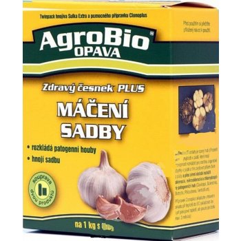 AgroBio Zdravý česnek Plus máčení sadby 10 g + 50 ml