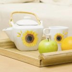 Crearreda Samolepicí dekorace slunečnice 3D1 arch15 x 31 cm – Hledejceny.cz