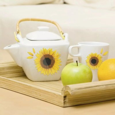 Crearreda Samolepicí dekorace slunečnice 3D1 arch15 x 31 cm – Hledejceny.cz