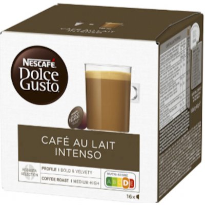 NESCAFÉ Dolce Gusto Cafe Au Lait Intenso kapsle do kávovaru 16 kusů