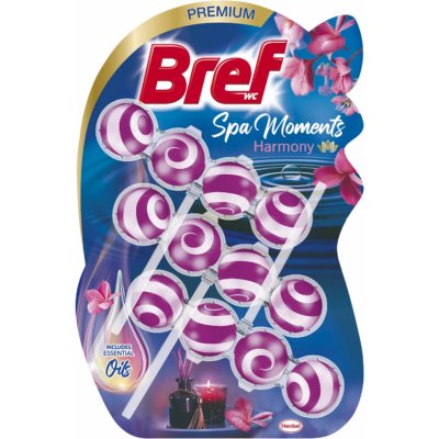 Bref Spa Moments Harmony tuhý WC blok 3 x 50 g – Zboží Dáma
