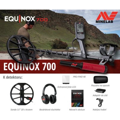 Minelab Detektor kovu EQUINOX 700 – Zboží Dáma