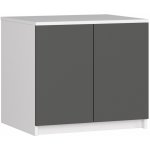 Ak furniture Star 60 cm bílý mat / grafitový – Sleviste.cz