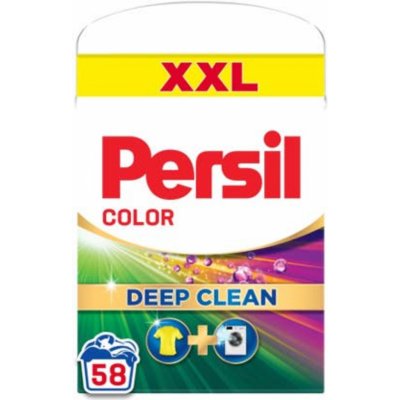 Persil Prací prášek Deep Clean Color 3,48 kg 58 PD – Zboží Mobilmania