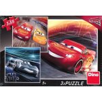 Dino 335196 Cars 3: Trénink 3 x 55 dílků – Zboží Mobilmania