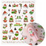 Molly Nails Vánoční samolepky na nehty Grinch JO-2580 – Hledejceny.cz