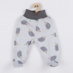 NEW BABY Kojenecké polodupačky Classic II šedé s hvězdičkami – Zboží Dáma
